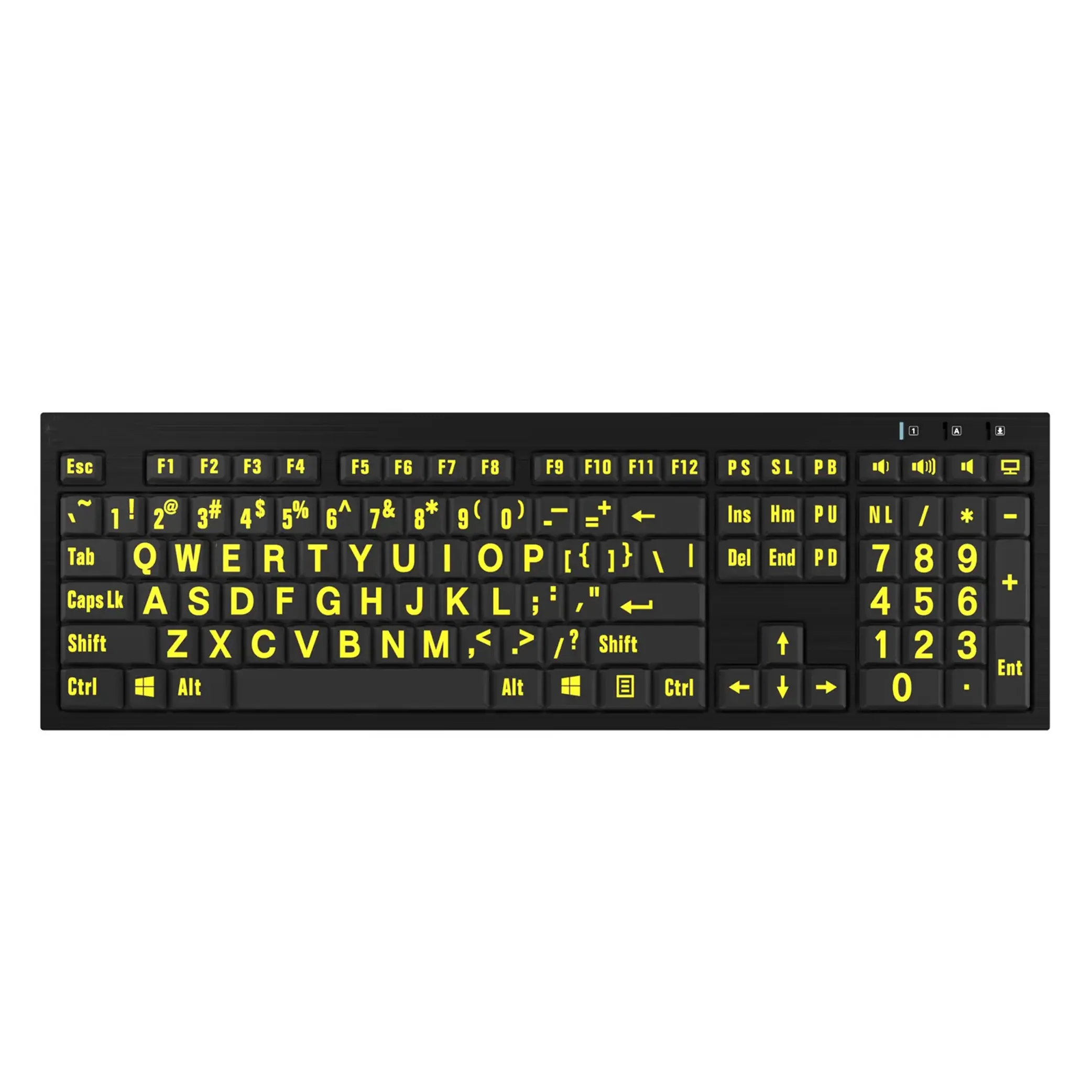 Large print keyboard with detachable light - Image 3
