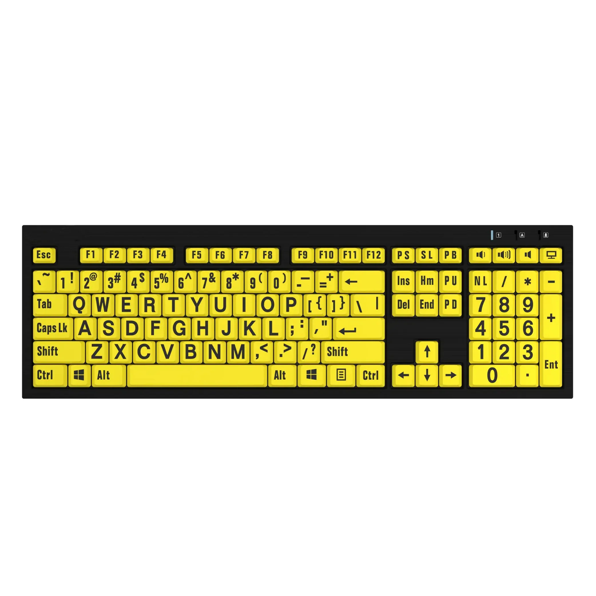 Large print keyboard with detachable light - Image 4