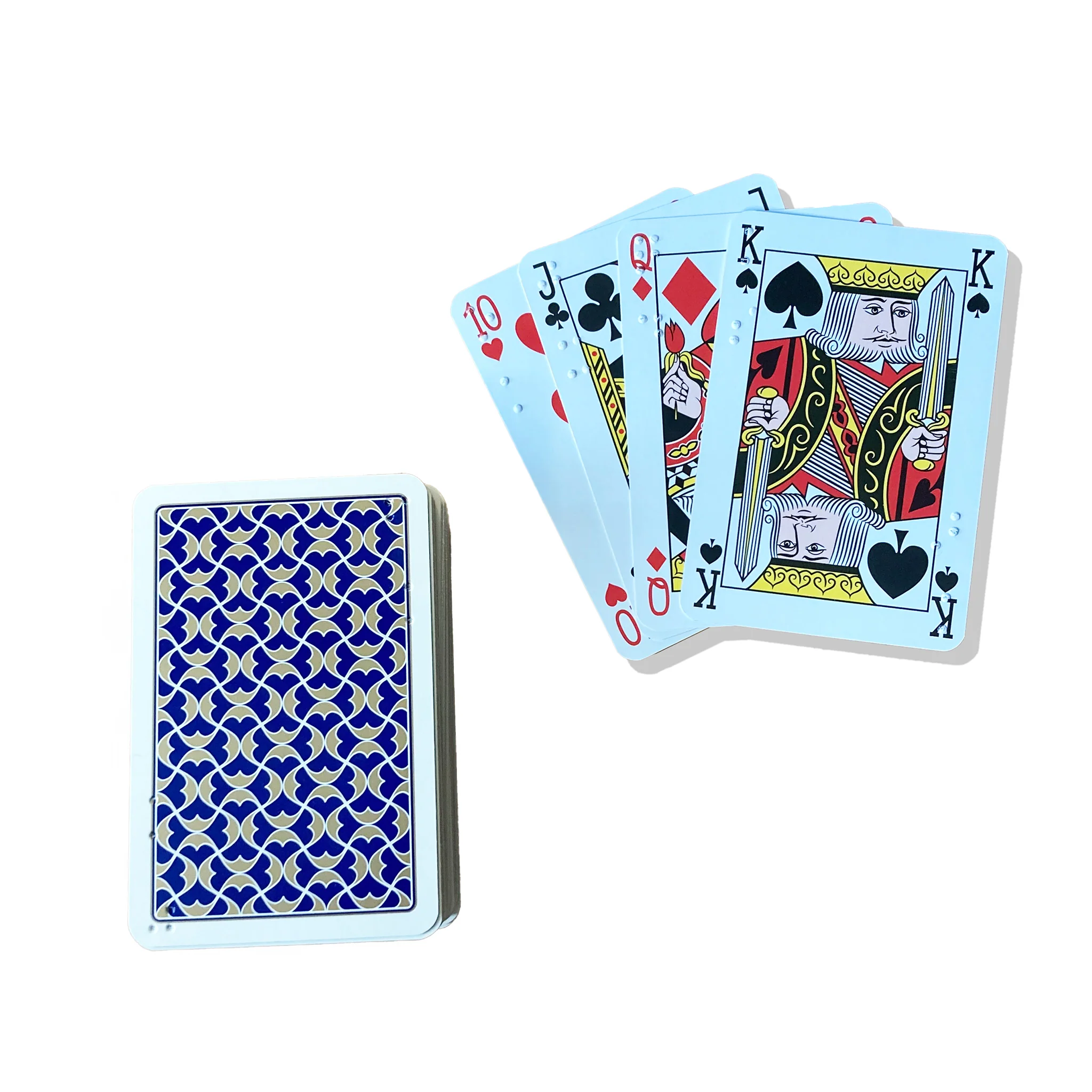 Standard print with braille playing cards - Image 3