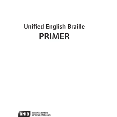 Unified English Braille Primer - Image 3